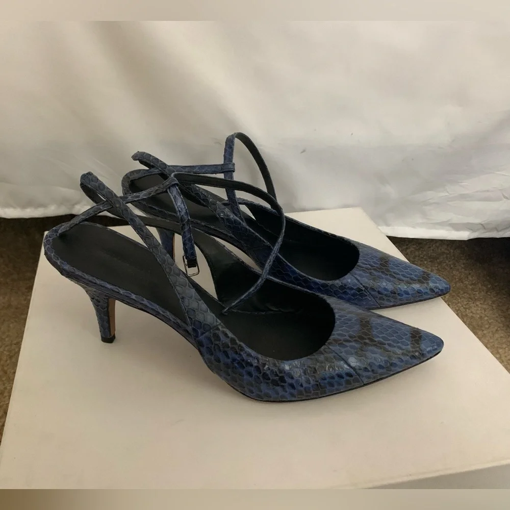 Alexander Wang Blue Heel